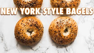 How To Make New York Style Bagels [upl. by Aldon]