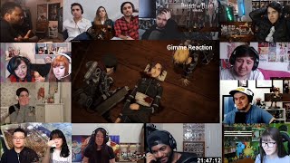 Sasha Death  Attack on Titan Final Season Episode 8 Reaction Mashup [upl. by Haff477]