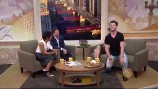 DWTS Valentin Chmerkovskiy shows off Rumer Willis best moves [upl. by Siuluj]