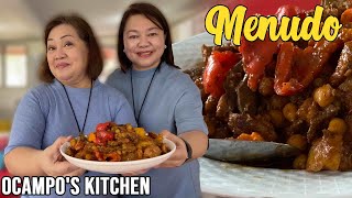 The Best Kapampangan Style Menudo Recipe  Ocampos Kitchen [upl. by Nuavahs]