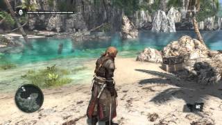 Assassins Creed 4 Black Flag treasure map 502 44 elite fire barrel storage [upl. by Kamaria411]