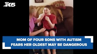 All four of their sons have autism  now one is turning dangerous [upl. by Krahmer]