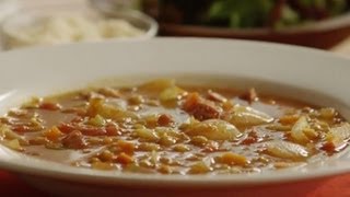 How to Make Lentil Soup  Soup Recipe  Allrecipescom [upl. by Donetta856]