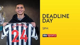 Newcastle break transfer record to sign Almiron for £21m  Transfer Deadline Day  Sky Sports News [upl. by Eyla41]