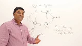 36 Dijkstra Algorithm  Single Source Shortest Path  Greedy Method [upl. by Nagey834]