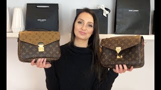 Louis Vuitton Pochette Metis Monogram Vs Reverse Monogam Review  Handbagholiccouk [upl. by Mcclimans]