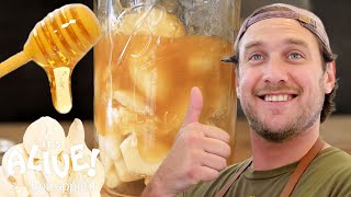 Brad Makes Fermented Garlic Honey  Its Alive  Bon Appétit [upl. by Oraneg]