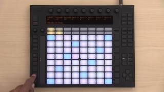 Ableton Push 1 Tutorial Part 7 Workflow [upl. by Itoyj961]