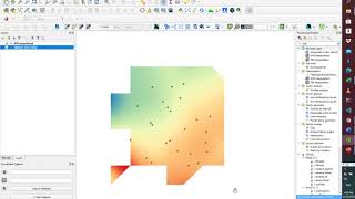 Creating Contour Map From XYZ Data Using QGIS [upl. by Ellenuahs]