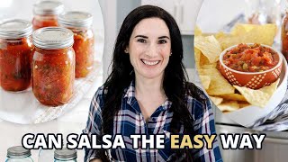 Learn How to Can Salsa the Easy Way [upl. by Ecirtal]