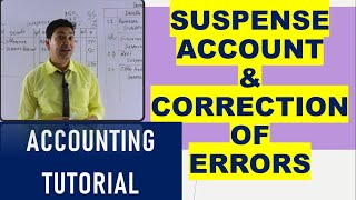 Suspense Account and Correction of Errors [upl. by Algar716]