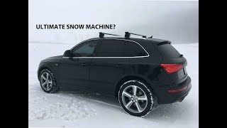 Hows the Audi Q5 on Snow amp Ice [upl. by Scotney]