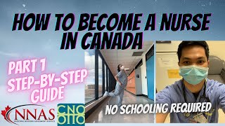 HOW TO BECOME A NURSE IN CANADA Part 1  STEPBYSTEP GUIDE  Pinoy IENs for Canadian Registration [upl. by Anirtep]