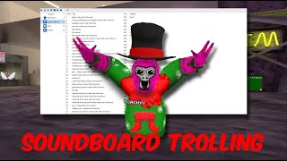 Soundboard TROLLING In Gorilla Tag [upl. by Dukey502]