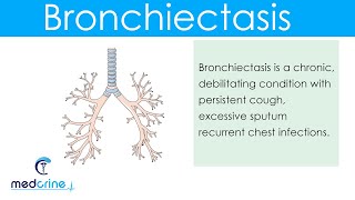 Bronchiectasis  Etiology pathophysiology clinical features diagnosis and treatment [upl. by Citarella]