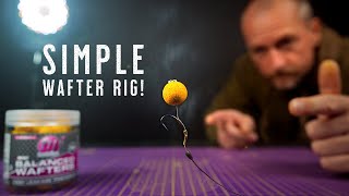 SIMPLE WAFTER RIG For Catching MORE Carp How To Tie A Wafter Rig  Mainline Baits Carp Fishing TV [upl. by Nithsa]