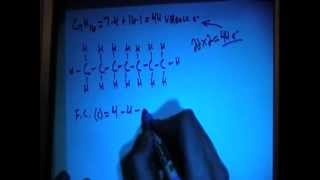 Heptane C7H16 Lewis Dot Structure [upl. by Ilak]