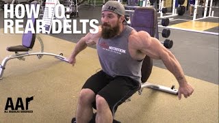 Seth Feroce HowTo Rear Delts [upl. by Manvel]