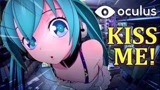 Hatsune Miku EATS ME In Virtual Reality [upl. by Micheil]