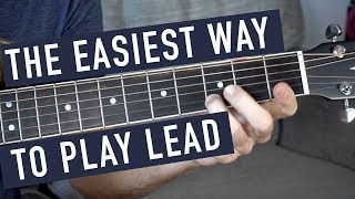 The Easiest Way to Start Playing Lead on Guitar [upl. by Lyrehc]