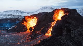 Geldingadalir Volcano in Iceland [upl. by Nnybor]