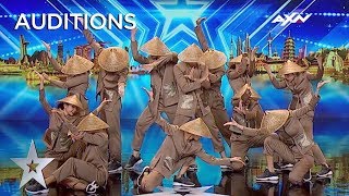 BEAUTIFUL East Meets West Dance From Vietnam  Asia’s Got Talent 2019 on AXN Asia [upl. by Aeduj]