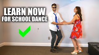 3 Easy Dance Moves  I WISH I Knew for SCHOOL DANCES [upl. by Anairol]