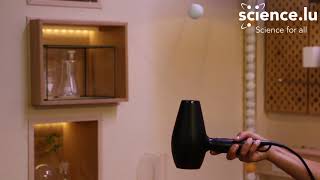 Levitate a Ping Pong ball with a hair dryer [upl. by Edsel404]