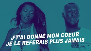 Aya Nakamura feat Stormzy  Plus jamais Paroles [upl. by Nemad353]