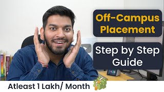 Complete Guide for OffCampus Placement  BtechMCA students  Earn atleast 1Lakhmonth [upl. by Mindi613]