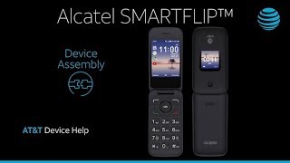 Learn Device Assembly on the Alcatel SMARTFLIP  ATampT Wireless [upl. by Linzy]