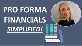 Proforma Financial Statements Explained  What are pro formas and how do I prepare them [upl. by Hamner]