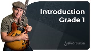 JustinGuitar Beginner Course Grade 1 Introduction [upl. by Ylellan]