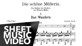 Schubert Die Schöne Müllerin FULL Op 25 D 795 [upl. by Eibo]