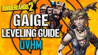 Gaige Leveling Guide  Level 1 to OP10  Part 3 UVHM  Borderlands 2 [upl. by Eusoj704]