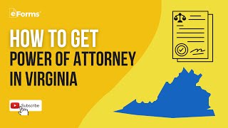 How to Get Power of Attorney in Virginia  Signing Requirements  EXPLAINED [upl. by Lauretta]