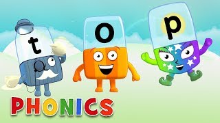 Phonics  Learn to Read  Three Letter Words  Alphablocks [upl. by Noryak]