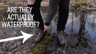 Are Blundstone Boots Worth the Hype Review  Waterproof Test [upl. by Hans]