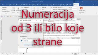 Numeracija od treće strane u Wordu [upl. by Labotsirhc154]