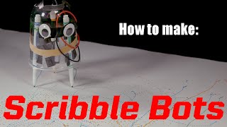 SCRIBBLE BOTS Make your own drawing robot [upl. by Aniteb52]