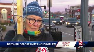 Needham opposes MBTA housing law [upl. by Aelyk337]