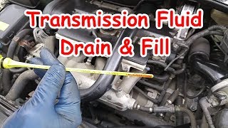 Volvo S80 Transmission Fluid Drain amp Fill [upl. by Haela799]