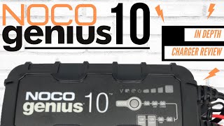 NOCO GENIUS10 Battery Charger Review In Depth [upl. by Bicknell]