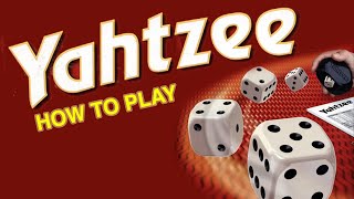 How to Play Yahtzee [upl. by Olivann]