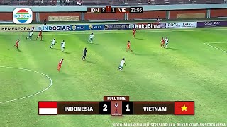 🔴 LIVE Indosiar  TIMNAS INDONESIA U16 VS VIETNAM U16  PIALA AFF U16 2022  Hari Ini  2000 WIB [upl. by Nickolai583]