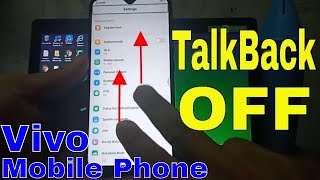 How to Turn OFF TalkBack Mode on Vivo Mobile Phone  Vivo Tips amp Tricks Tutorials [upl. by Eelam12]