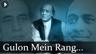 Gulon Mein Rang Bhare  Mehdi Hassan  Top Ghazal Songs [upl. by Garnett]