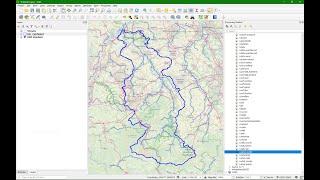 Stream and Catchment Delineation in QGIS 3 using GRASS tools [upl. by Auqinet]