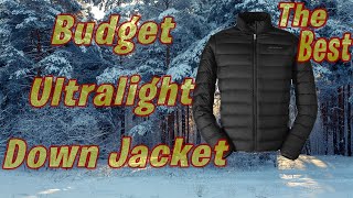 Budget Ultralight Down Jacket Review  Ultralight Gear Reviews  Eddie Bauer Down Jacket [upl. by Yrohcaz]