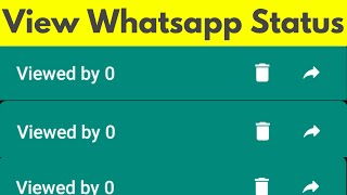 How To View Whatsapp Status Without Letting Them KnowSee Someones Whatsapp Story [upl. by Dex]